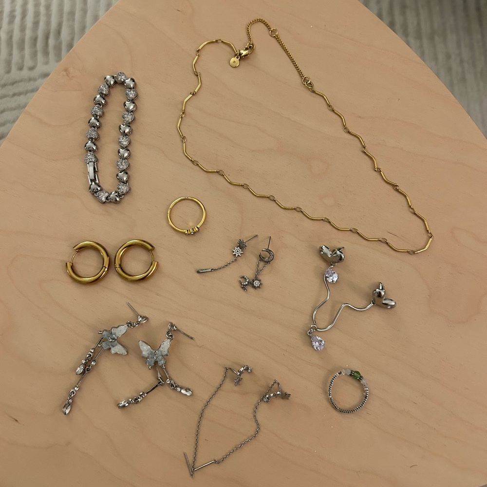 fashion jewelry - mixed metals!